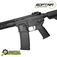 Electric rifle M4 11.1V READY ADV. Level 32bb/S PERUN LIGHTNING Black SGW (sgw-23-bk)
