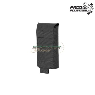 Foldable Bottle Pouch Laser Cut BLACK Frog Industries® (FI-M51613333-BK)