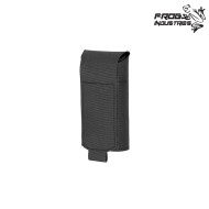 Foldable Bottle Pouch Laser Cut BLACK Frog Industries® (FI-M51613333-BK)