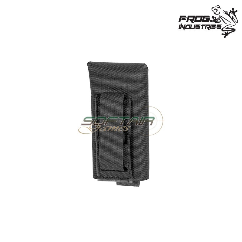 Foldable Bottle Pouch Laser Cut BLACK Frog Industries® (FI-M51613333-BK)