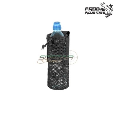 Foldable Bottle Pouch Laser Cut BLACK Frog Industries® (FI-M51613333-BK)