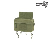 Tasca Utility con pannello di fissaggio Laser Cut OLIVE DRAB Frog Industries® (FI-M51613312-OD)