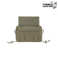 Utility Pouch with Mounting Panel Laser Cut RANGER GREEN Frog Industries® (FI-M51613312-RG)