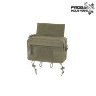 Tasca Utility con pannello di fissaggio Laser Cut RANGER GREEN Frog Industries® (FI-M51613312-RG)