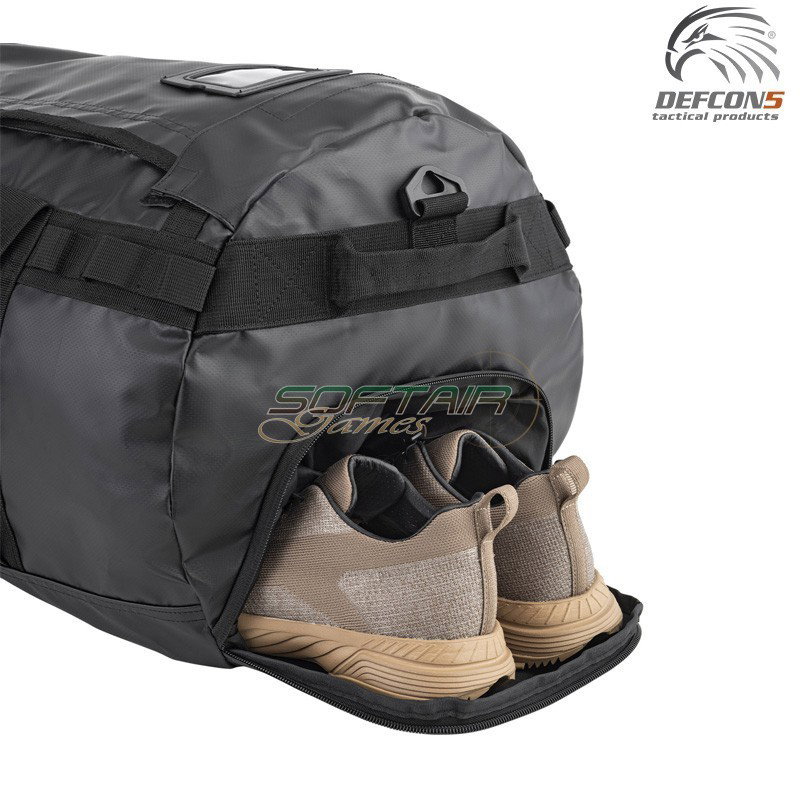 VIKING Duffle Bag PVC 70L BLACK Defcon 5 (d5-5520-bk)