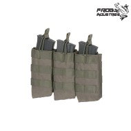 Tasca Tripla Open Top per AK 7.62x39 RANGER GREEN Frog Industries® (fi-m51613097-rg)