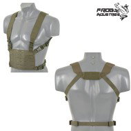 Chest Rig Laser-Cut Lightweight RANGER GREEN Frog Industries® (FI-M51611078-RG)