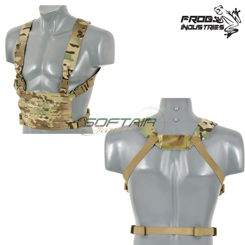 Chest Rig Laser-Cut Lightweight MULTICAM Frog Industries® (FI-M51611078-MC)