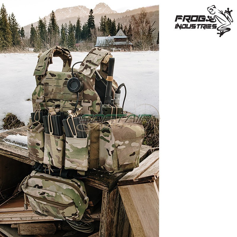 Plate Carrier Laser-Cut MULTICAM Frog Industries® (FI-M51611072-MC)