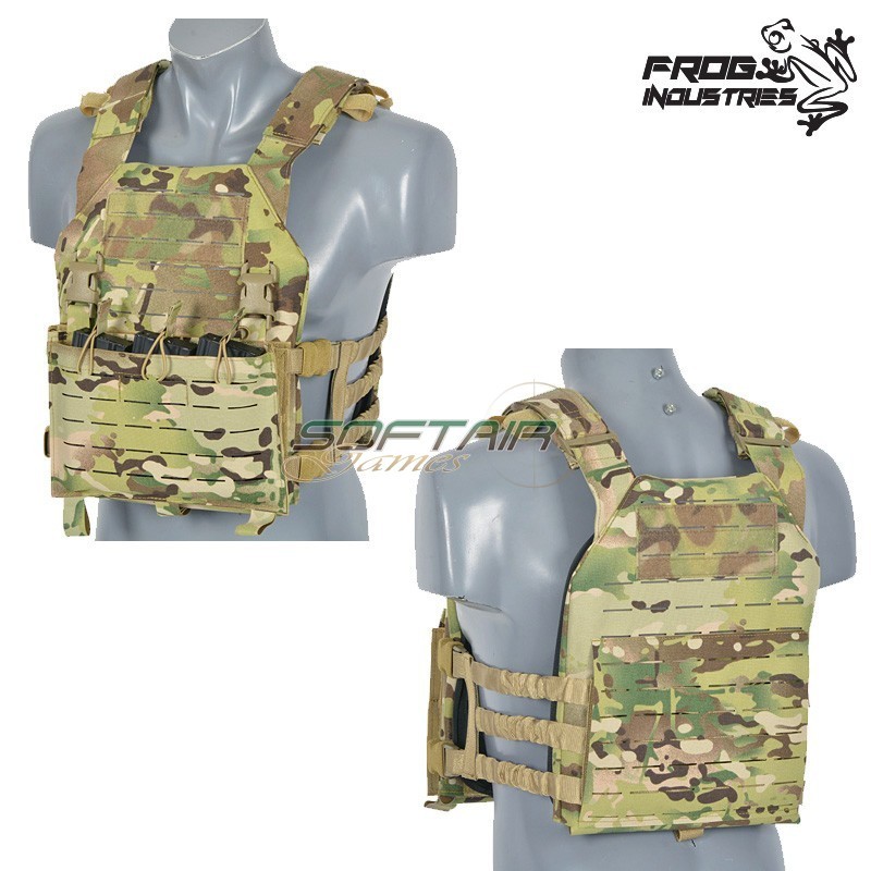 Plate Carrier Laser-Cut MULTICAM Frog Industries® (FI-M51611072-MC)