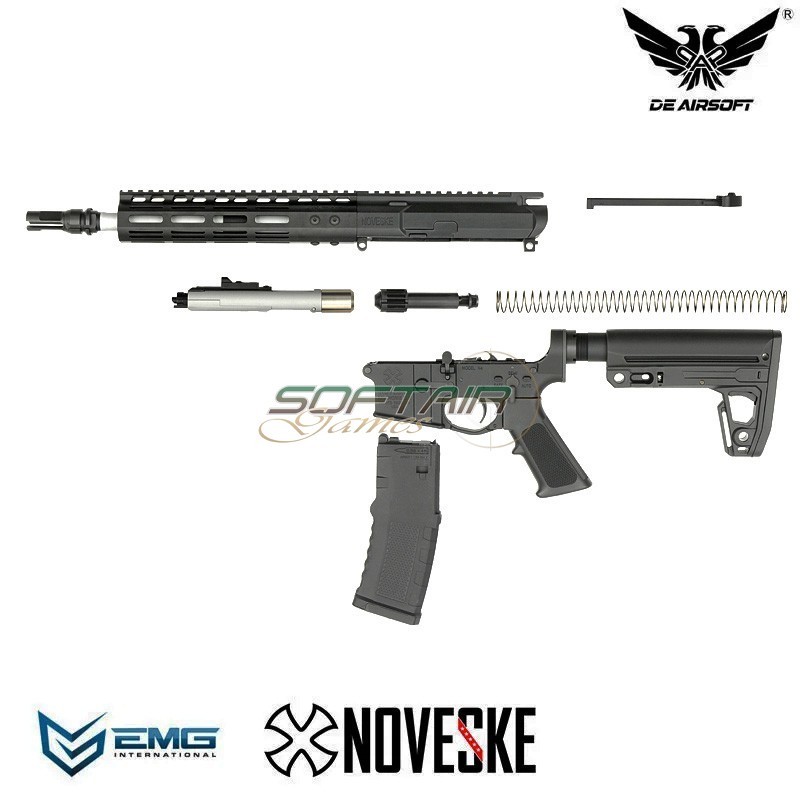 Gas rifle N4 NSR9 DEVGRU GBBR blowback EMG BLACK by Double Eagle (g101-bk)
