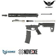 Fucile a gas N4 NSR9 DEVGRU GBBR scarrellante EMG BLACK by Double Eagle (g101-bk)
