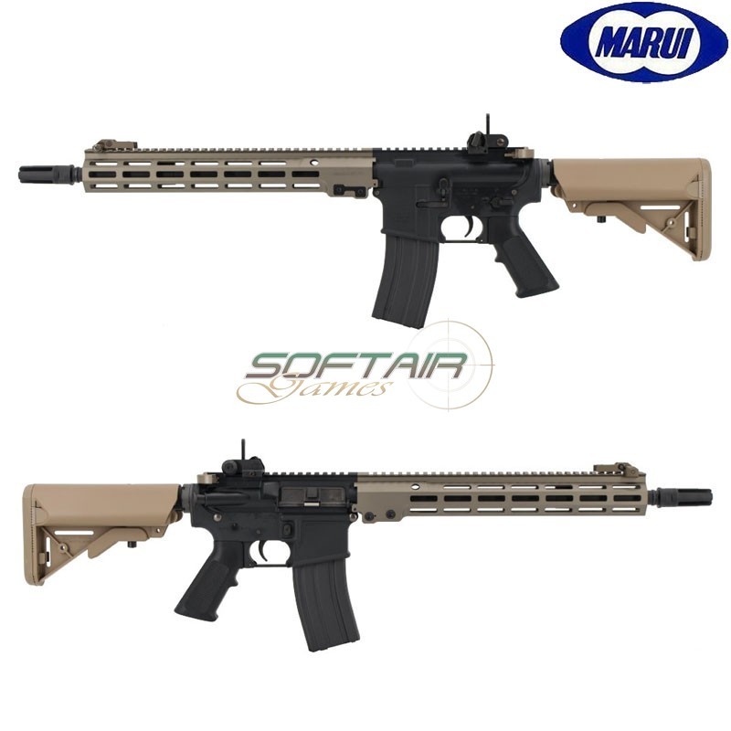 Fucile Elettrico Blowback URG-I SOPMOD Block 3 Nero e TAN Tokyo Marui (176301)
