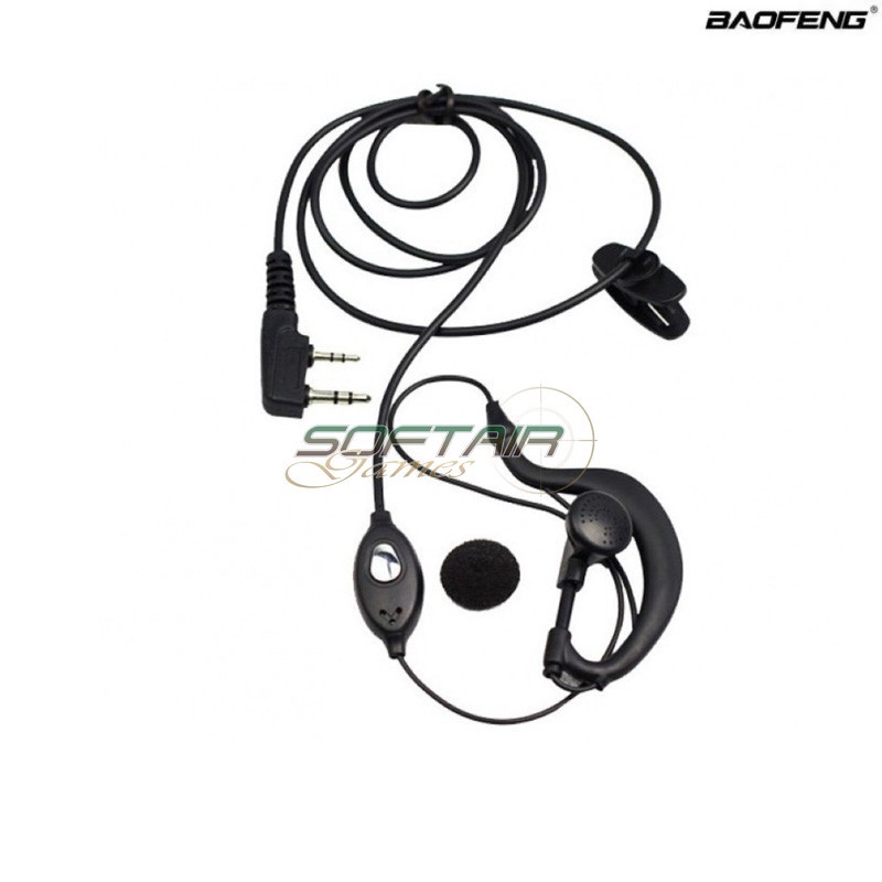 Kenwood Type Standard Earpiece Baofeng (BAO-EAR1)