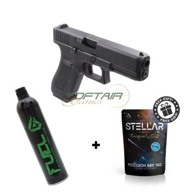 Gas Pistol G17 Gen 5 + Gas + FREE Perfect BB (sgw-bundle-03)