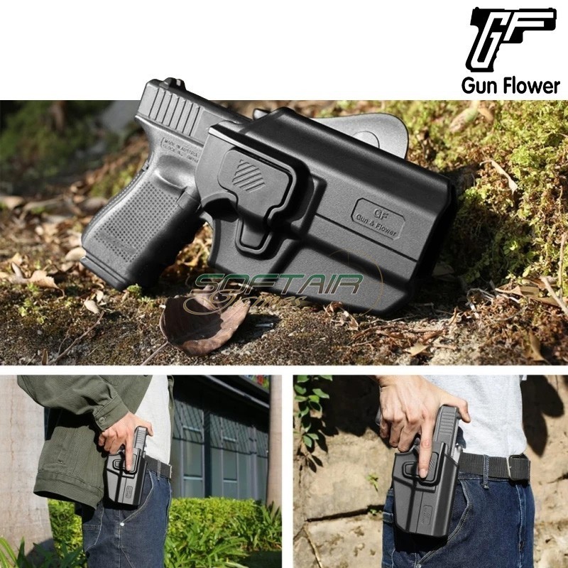 Fondina universale OWB UNI PRO NERO Gun Flower (GF-POUNIA)