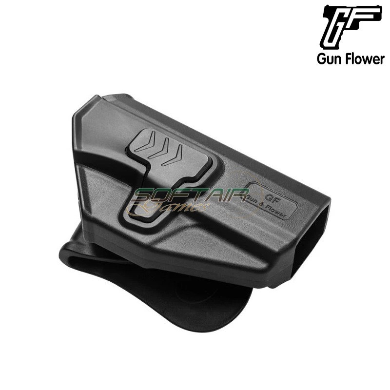 OWB Holster Sig Sauer M18 / P320 Compact / Carry BLACK Gun Flower (GF-POP320ATR)