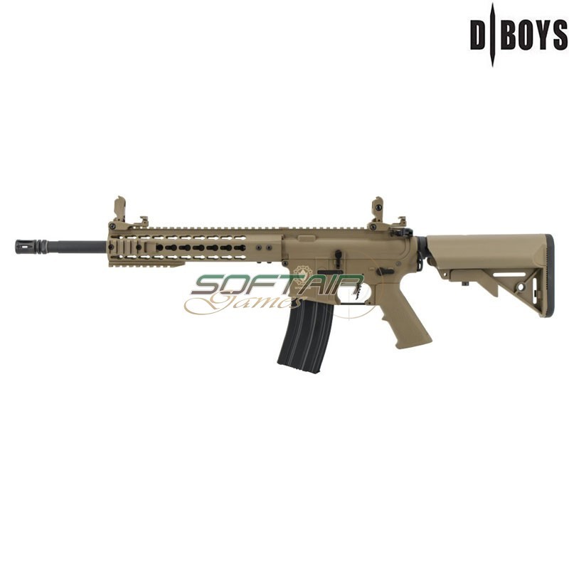 M4 10" Fulcrum Division Dark Earth Electric Airsoft Rifle D|BOYS (3381TPRO)