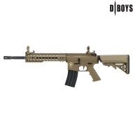 M4 10" Fulcrum Division Dark Earth Electric Airsoft Rifle D|BOYS (3381TPRO)