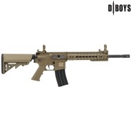 Fucile Elettrico M4 10" Fulcrum Division Dark Earth D|BOYS (3381TPRO)