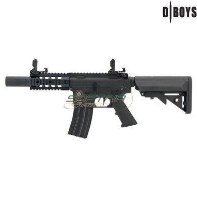 M4 5" Fulcrum Division Electric Rifle with Programmable KYLIN Control Unit Black D|BOYS (1171PRO)