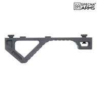 SAAS Black Aluminum Angled Foregrip for M-LOK Systems Specna Arms (SPE-09-041895)