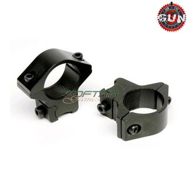 Low Attacks Weaver 25mm For 11mm Rail Gun Five (gf-m2008)
