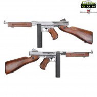 Thompson M1a1 Silver Military Grand Special Edition King Arms (ka-ag-66-sv)