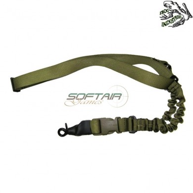 Bungee Sling Swivel One Point Green Frog Industries (fi-sl1009-od)