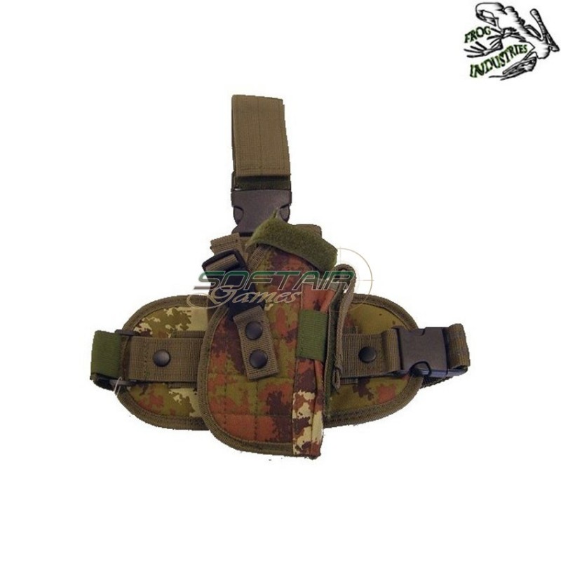 Fondina Cosciale Universale Per Pistola Vegetata Frog Industries (fi-b59-tc)