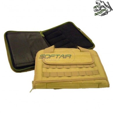 Borsa Tattica Type Double Porta Pistola Tan Frog Industries (fi-c51-tan)