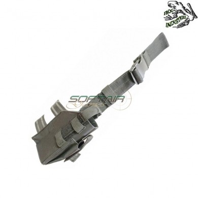 Fondina Cosciale Type Cobra Per Pistola Nera Frog Industries (fi-b03-bk)