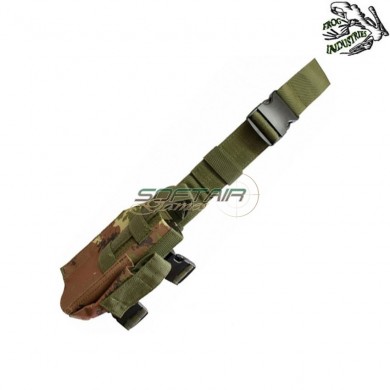 Holster Thigh For Pistol Type Cobra Vegetata Frog Industries (fi-b03-tc)