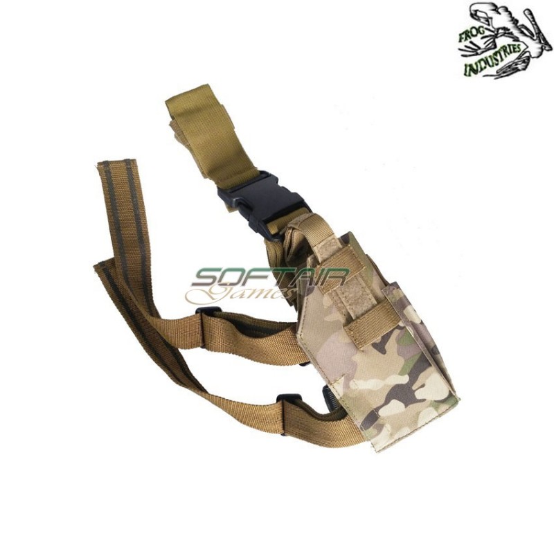 Fondina Cosciale Type Cobra Per Pistola Multicam Frog Industries (fi-b03-mc)