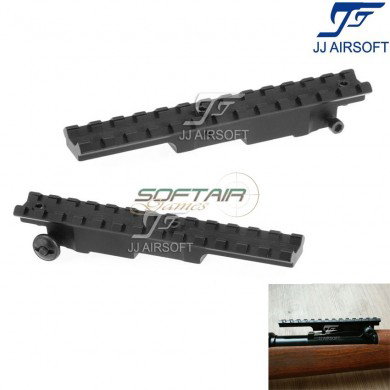 Slitta Ottica Per Kar98 Nera Jj Airsoft (ja-2036)