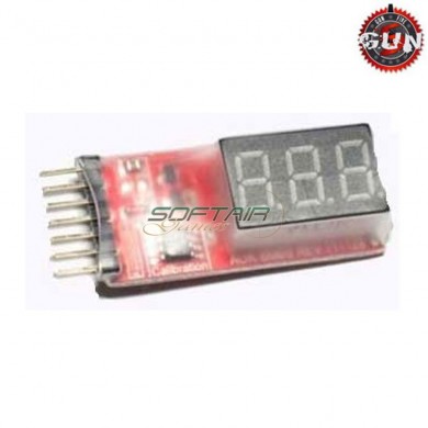 Tester Per Batterie Lipo Type Lcd Gun Five (gf-lipolcd)