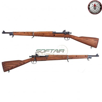 Fucile A Co2 M1903 A3 Springfield Co2 Versione Legno Vero Gm1903 G&g (gg-234011)
