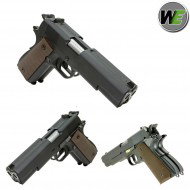 Pistola A Gas Dual Barrel 1911 Black Scarrellante We (we-1198-bk)