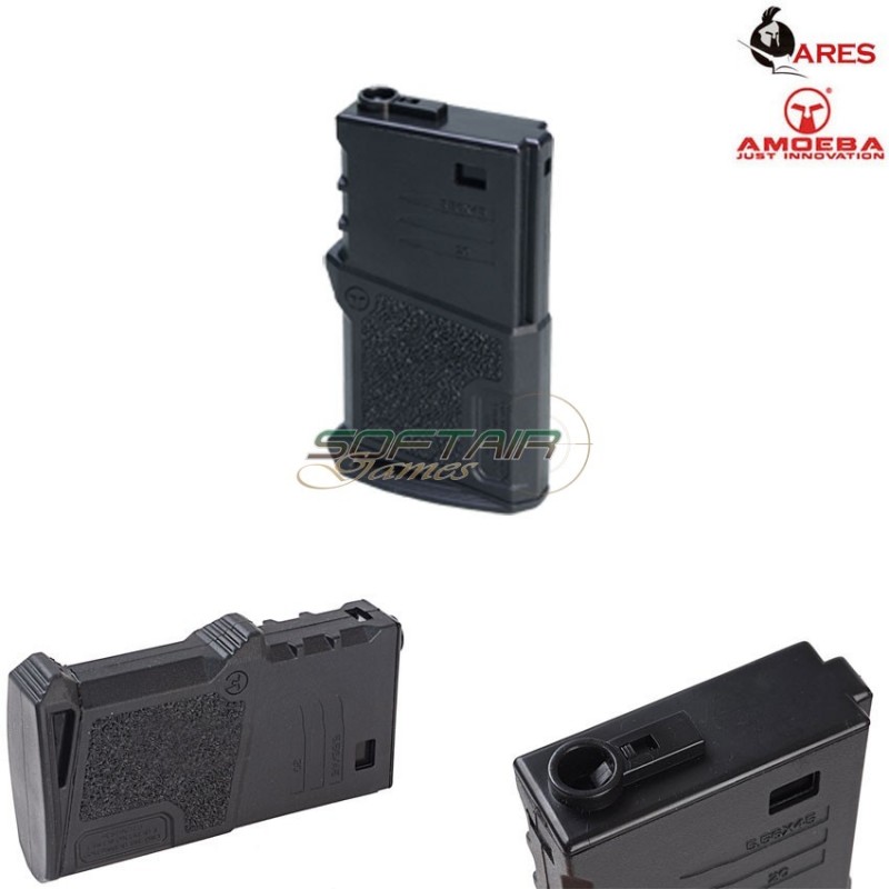 Caricatore Monofilare 120bb Short M4 Black Ares Amoeba (ar-caram120b)