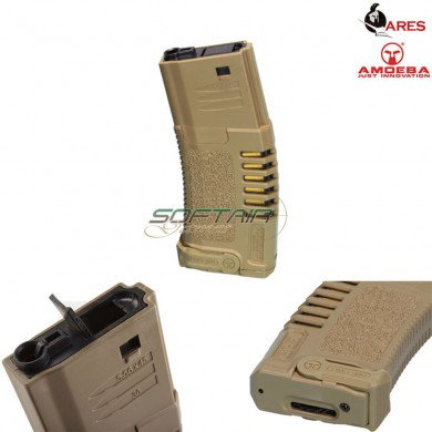Caricatore Maggiorato 300bb M4 Tan Ares Amoeba (ar-caramt)