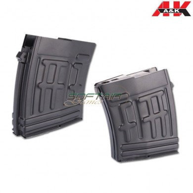 Mid-cap 60bb Magazine For Dragunov Svd Bolt Action A&k (ak-svdmag)