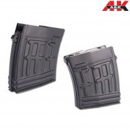 Mid-cap 60bb Magazine For Dragunov Svd Bolt Action A&k (ak-svdmag)