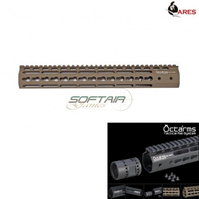 Keymod System 13.5" Handguard Set Dark Earth Octarms Ares (ar-km-002s-de)