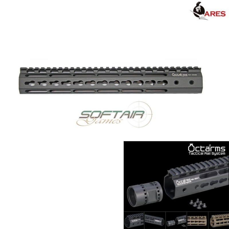 Keymod System 13.5 Pollici Handguard Set Black Octarms Ares (ar-km-002s-bk)