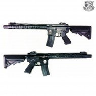 Fucile Elettrico Zombie Killer Nsr 13.5 Pollici Keymod Full Metal S&t (st-aeg-82-bk)