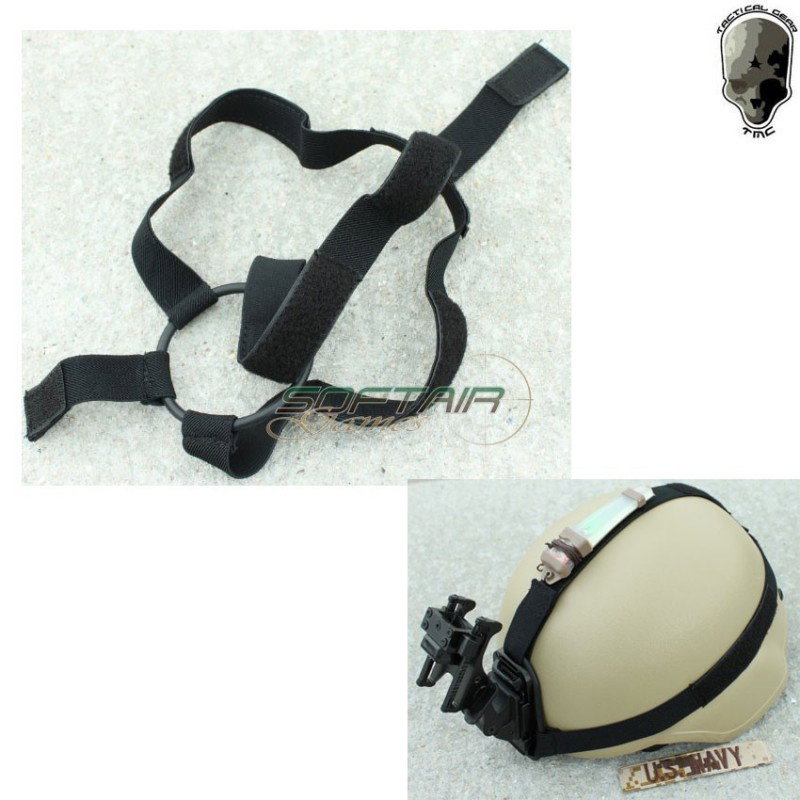 Quick Release Helmet Lanyard Black Tmc (tmc-1681-bk)