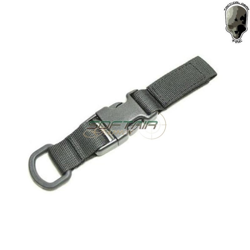 Clip Shackle Long Molle Black Tmc (tmc-0845-bk)