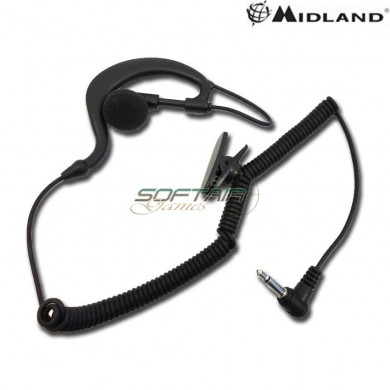 Headset Ep21 Spiralled 1 Pin Midland (c859)