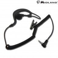 Headset Ep21 Spiralled 1 Pin Midland (c859)