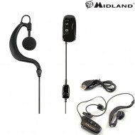 Microfono Auricolare Bluetooth Wa21 Midland (c1201)